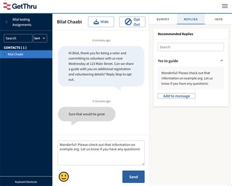 What you need to send text messages in GetThru. : ThruText .